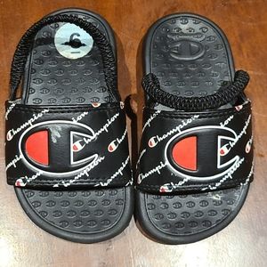 Toddler size 6 champion sandals
